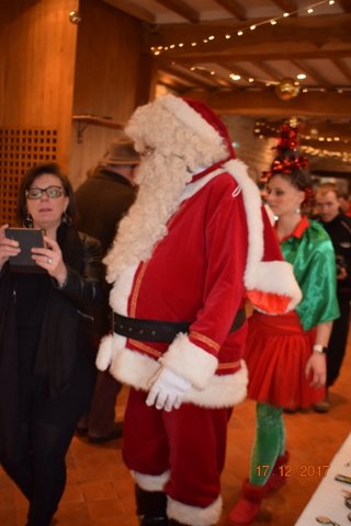 (082) Père Noël à Carrefour le 17 décembre 2017