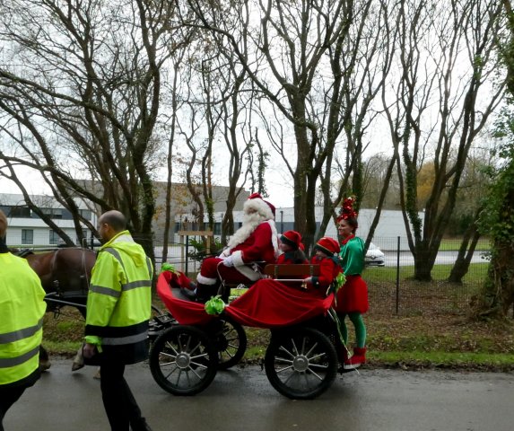 (082) Père Noël à Carrefour le 17 décembre 2017