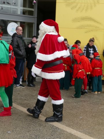 (082) Père Noël à Carrefour le 17 décembre 2017