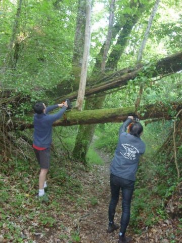 Rando Montée à Locunolé 20-21 mai 2017
